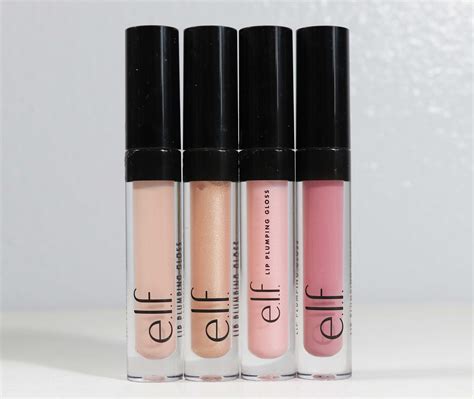 elf lip plumper gloss.